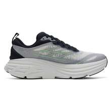 Hoka Bondi 8 TS Caged Running Shoes, Lightweight & Breathable, For Men & Women, Road Running, 1155391-WTTR - White/Green Apple - View 2