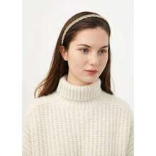 D6 Packs Braided Headbands For Women Girls 1cm Thin Flexible Headband With Teeth Comb Non Slip Fashion Head Band Hairbands Hair Accories5001 - 彩色 - 查看 4