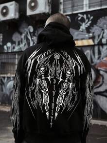 Vintage Drawstring Hoodie Sweatshirt For Men, Hot Selling Popular Item, Must-Have Autumn/Winter 2025 Fashionable