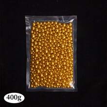 蛋糕装饰配件，DIY蛋糕装饰，混合尺寸白珍珠。适用于装饰生日蛋糕、甜甜圈、纸杯蛋糕、冰淇淋和饼干，是婚礼、派对、情人节、万圣节、圣诞节和其他场合的理想装饰用品。 - 彩色 - 查看 20