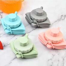 1个装600ML硅胶折叠水杯耐高温无味便携式伸缩水杯运动水壶旅行轻便