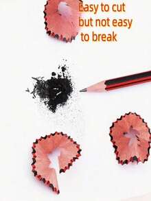 5 支/10 支/20 支/30 支学生绘图素描铅笔带橡皮擦，经典红黑色木质六角 HB 铅笔，适合学生书写、办公和艺术用品，返校礼物