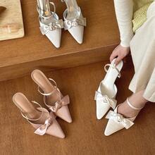 Women Heeled Sandals - 淡雅粉 - 查看 5