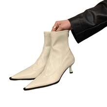 Women Ankle Boots & Booties - White - View 6