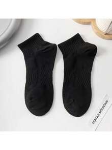 12 زوج من الجوارب الرياضية القابلة للتنفس، جوارب قصيرة مقاومة للروائح الكريهة للجنسين، جوارب كاحل خفيفة الوزن مضادة للبكتيريا وماصة للرطوبة للتمارين والاستخدام اليومي، خريف/شتاء (2/6/12 زوج)