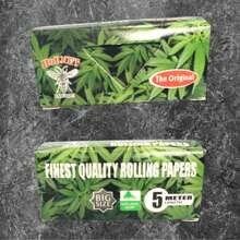 2 rollos de papel arroz hornet 5 metros por 5 cm ancho papel arroz de alta calidad diseño profesional para manualidades decoración repostería cocina creativa y artesanal - Verde - Ver 2