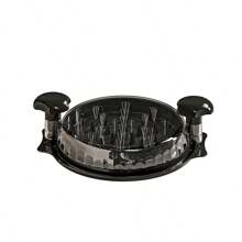 1pc Household Chicken Meat Shredder, Meat Grinder, Meat Separator, Transparent Cover, Rotary Design