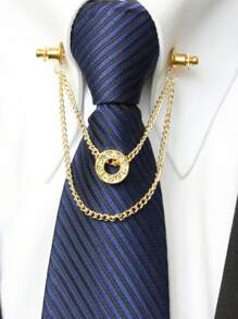 A-Z 26 Letter Collar Stays, Suit Collar Accessories, Formal Collar Stays, Collar Chain, Tie Chain, Men's Fashion Jewelry
