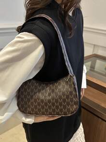 2025年新款新月形腋下包，小众设计女士斜挎单肩包