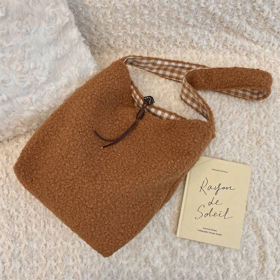 Women Shoulder Bags - 棕色 - 查看 1