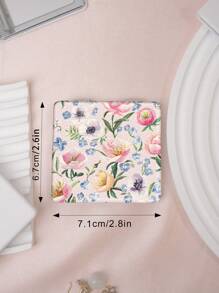 1pc Countryside Style Portable Vanity Mirror, Foldable Lightweight Ultra-Thin Handheld Mirror, PU Leather, Suitable For Multiple Scenarios And All People, Foldable Compact Mirror For Carrying,Makeup,Cheap,Room Decor,Vanity,Travel,Bedroom,Makeup Accessories,Mirror,Vanity Mirror,Mini Mirror,Compact Mirror,Mirror Small,Hand Mirror - Multicolor - View 5