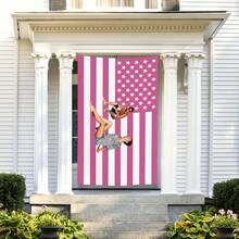 1pc Customized American Flag, Customizable Flag, Add Your Own Photos And Text, Also Suitable For Customized Tapestry, Garden Flag, Applicable For Birthday, Wedding, Valentine's Day, Halloween, Christmas, Party, Father's Day, Mother's Day, Easter, New Year, Thanksgiving, Home Decor, Bedroom Aesthetics, Wall Art, Graduation Ceremony, Tea Room, Bedroom, Living Room, Anniversary, Home Decoration, Sofa, Bed, Car, Tea Room, Bedroom, Living Room, Outdoor, Garden