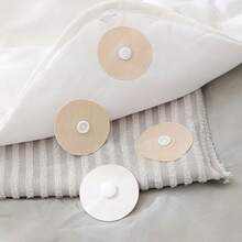 4件/8件轻薄床单固定扣，轻薄被子固定器，母子扣防滑固定器，沙发垫固定器，枕头防滑固定器，隐形防滑夹，可拆卸重复使用，适用于家庭卧室床上用品