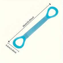 1 pieza Banda de resistencia de yoga - Correa elástica de alta calidad para estiramiento, moldeado corporal, entrenamiento de fuerza y ejercicios de flexibilidad, adecuada para entrenamiento en casa, gimnasio y fitness al aire libre