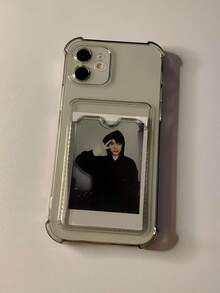 Transparent Four-Corner Anti-Fall Phone Case Suitable For Compatible With Iphone16, 15, 14, 13, 12, 11, PRO MAX
