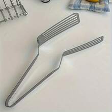1pc Multi Functional Stainless Steel Buffet Clip For Frying Fish, Bread, Steak, Salad, And Desserts - A Kitchen Tool For Easy Preparation And Presentation Of Food, Family Dinner Supplies, Party Supplies