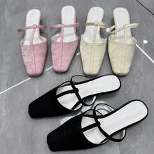 Women Heeled Sandals - 杏色309-1 - 查看 3