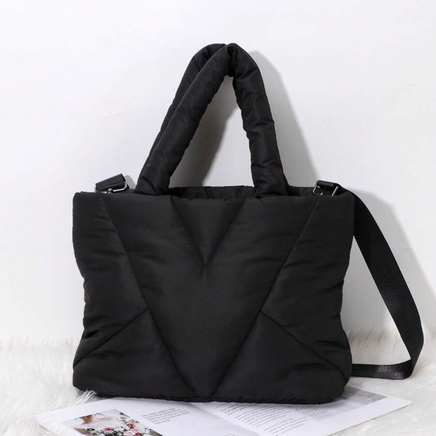 Women Shoulder Bags - 黑色 - 查看 1