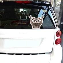 1pc Interesting Car Window Sticker, Skateboard, Laptop Funny Sticker