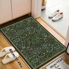 1pc Luxurious Floral Bohemian Area Rug, European And American Minimalist Classical Botanical Elements Rectangle Plush Soft Washable Area Rug, Suitable For Outdoor, Entryway, Living Room, Bedroom, Laundry Room, Bathroom, Game Room, All Season Large Size Wall-To-Wall Home Decor Carpet - Multicolor - View 12