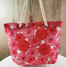 Women Shoulder Bags - 紅色太陽花 - 查看 1