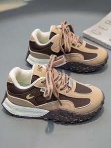 1 Pair Children's Casual Outdoor Sports Shoes, Lightweight & Comfortable, Soft Shock-Absorbing Non-Slip Soles, Kids Running Shoes Suitable For Daily Wear, Running, Hiking, Walking And Other Outdoor Activities, All Season