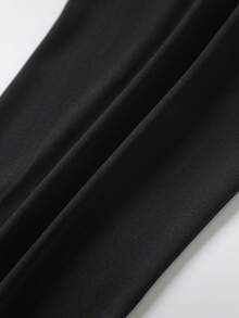 Pantalones deportivos para hombres, calcetines de entrenamiento de baloncesto, gimnasio de secado rápido - negro - Ver 11