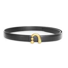 ECHAIN 1pc/2pcs Narrow Waist Strap For Jeans Dress Women Fashionable Belt Simple Elegant Waistband Valentine's/Mother's Day Gift Daily Wear Red/White/Black/Coffee/Brown