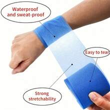 Skin Membrane, Pre Wrap Tape, Athletic Foam Tape, Black Pre Wrap Bandage, Suitable For Ankles, Wrists, Hands, And Knees, Multi-Specification And Multi-Color