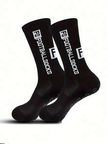 5 Pairs/10 Pairs Of FS Letter Men's Mid Tube Socks, Breathable And Comfortable, Non Slip Casual Socks, Simple And Fashionable Sports Socks, Suitable For Outdoor Sports All Year Round Wearing - Multicolor - View 18