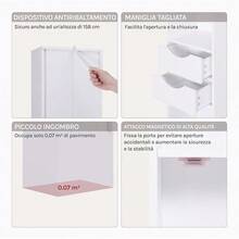 Magazine Rack - White - View 6