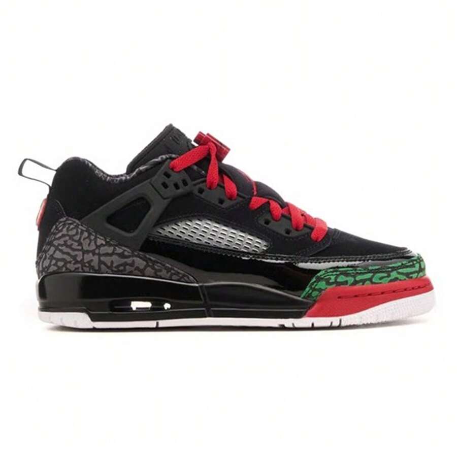 Zapatillas Jordan Spizike Low para niños grandes en color negro/rojo varsity (FQ3950 060) - Negro - Ver 1