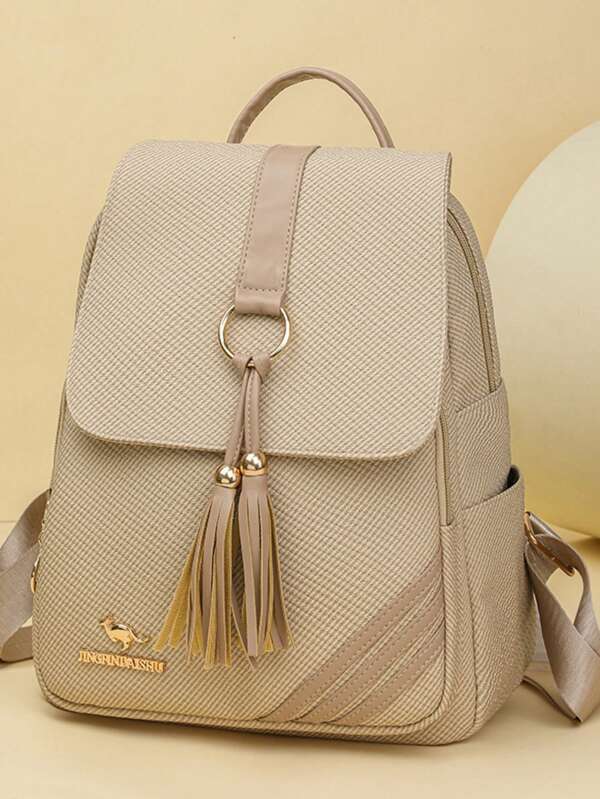 2025 Soft Leather Backpack, Large Capacity Casual Commuter Bag, Fashion Versatile Travel Rucksack For Women