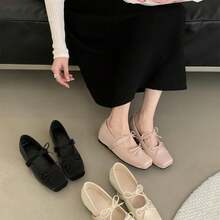 Women Ballet Shoes - 粉紅色 - 查看 3