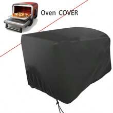 1 件 210D 牛津布罩，兼容 Woodfire 户外烤箱（OO100 系列），可调节拉绳，轻便保护您的烤箱或烧烤架