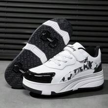 New Speed Skating Roller Shoes, Men's Sports Roller Skates With Removable Wheels For Walking, Unisex