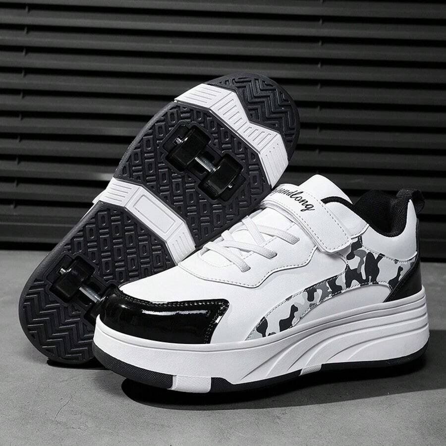 New Speed Skating Roller Shoes, Men's Sports Roller Skates With Removable Wheels For Walking, Unisex