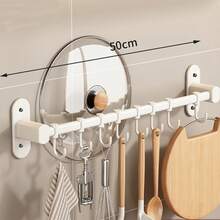 Wall Mounted Kitchen Racks - สีขาว - ดู 11
