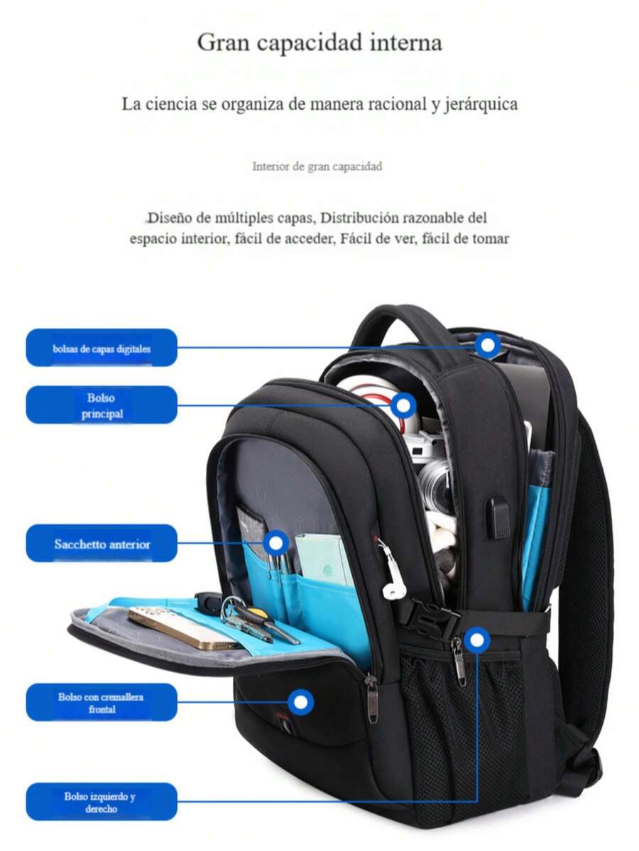 Large-Capacity Backpacks, Casual Backpacks, Multifunctional Computer Bags For Business Trips