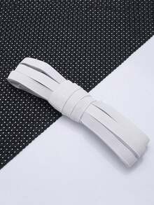 10 metros Banda elástica plana blanca/negra, tela de goma para vestido de novia, accesorios de costura elásticos, banda elástica de látex de alta elasticidad, banda elástica de goma DIY para costura, banda de costura de alta elasticidad, cuerda elástica de costura para tela de costura DIY, cinta adhesiva elástica de poliéster, adecuada para costura DIY, manualidades, accesorios para el cabello y vestidos de novia, accesorios, banda elástica plana ancha, banda para prendas. - Multicolor - Ver 10