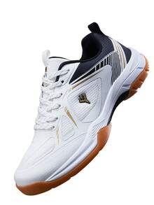 2025 neue Badminton-Schuhe für Herren, weiche Sohle, atmungsaktiv, stoßabsorbierend, verschleißfest, rutschfest, Sportschuhe für Wettkämpfe und Training