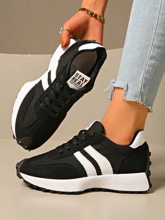 复古厚底运动鞋，加厚鞋面，适合跑步，女鞋