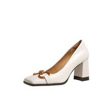 Women Pumps - 深棕色 - 查看 7