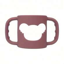 Agarre de botella de silicona con patrón de dibujos animados, accesorio de botella suave y flexible adecuado para la mayoría de botellas de cuello - Multicolor - Ver 13