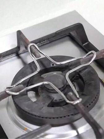 1/2pcs Kitchen Gas Stove Auxiliary Rack, Pot Holder, Mini Kettle Rack, Coffee Cup Rack