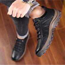 TENIS ZAPATO CASUAL MEN´S - Negro - Ver 3