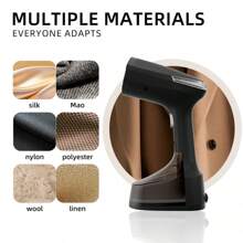 Portable Garment Steamer, Fast Heating, Effortless Results, Fabric Wrinkles Remover, Large Detachable Water Tank, Travel Friendly Handheld Iron Best For Fabrics & Clothes