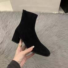 Women Ankle Boots & Booties - Apricot - View 4