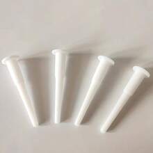 8件套自行车气门适配器套装，适用于瑜伽球，方便更换健身球配件，包括气门帽和气门针，PVC材质 - 彩色 - 查看 6