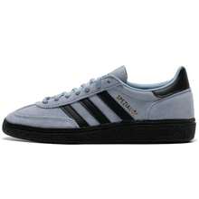 Adidas Originals 男款與女款經典 Handball Spezial 輕量舒適透氣運動休閒鞋 JR3668 - 質感藍/黑/金色 - 查看 4